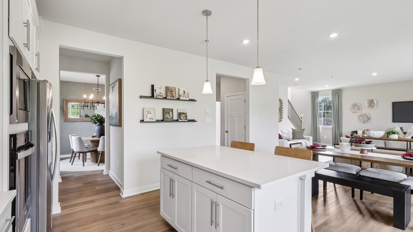 Kitchen with pantry