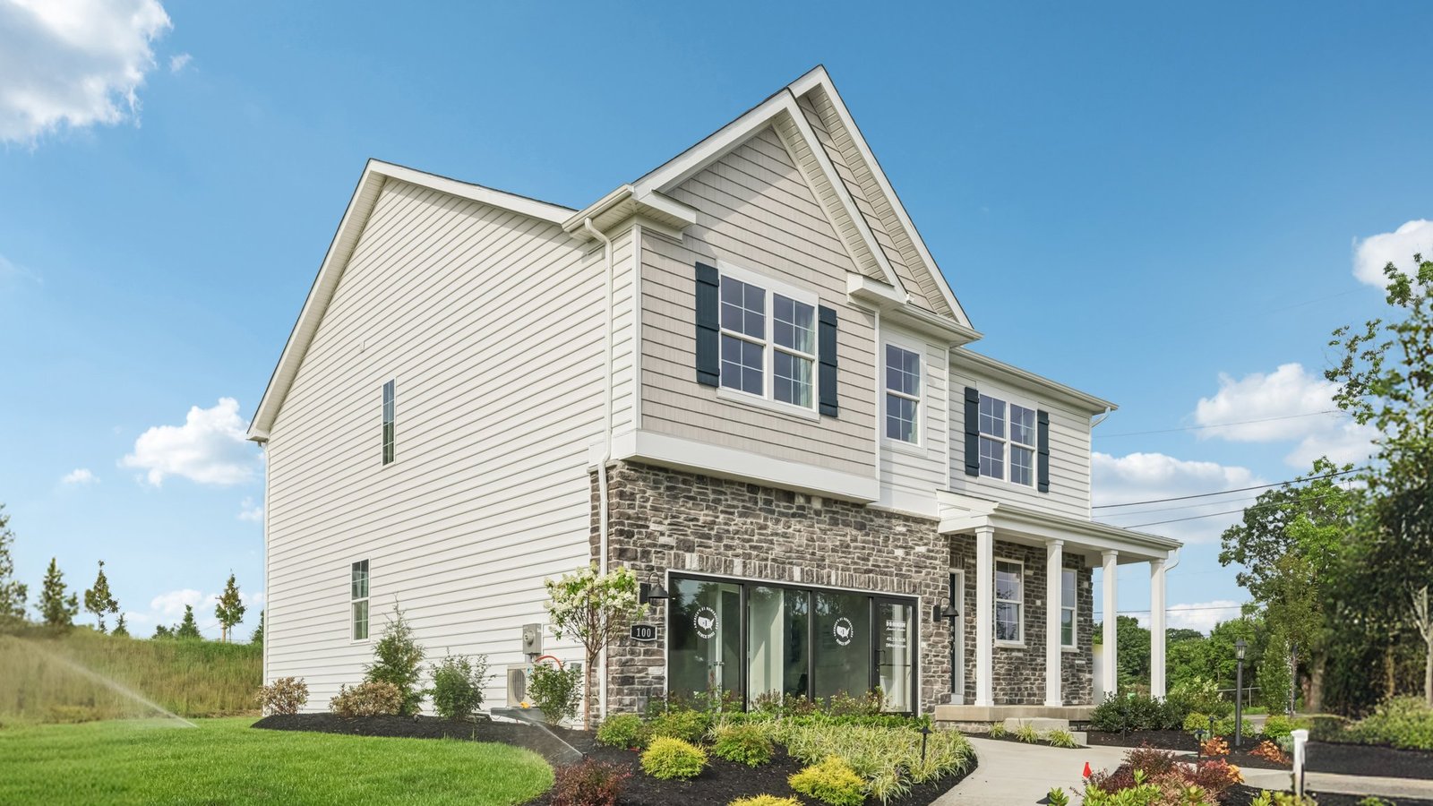 Angled exterior of Hanover floorplan