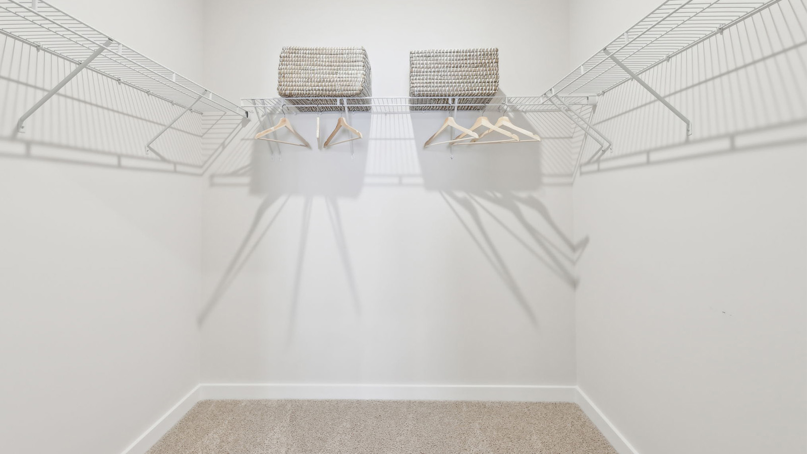 Primary walk-in closet