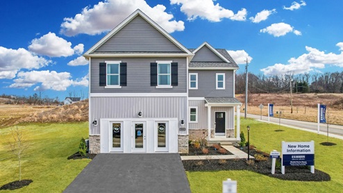 Exterior of Deerfield floorplan