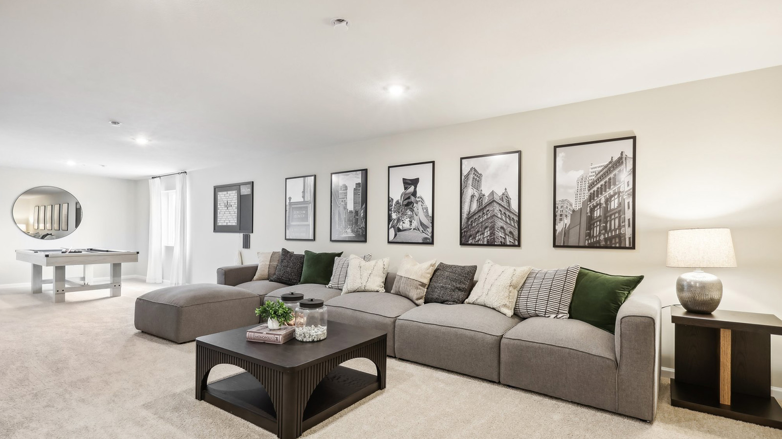 lower level living area