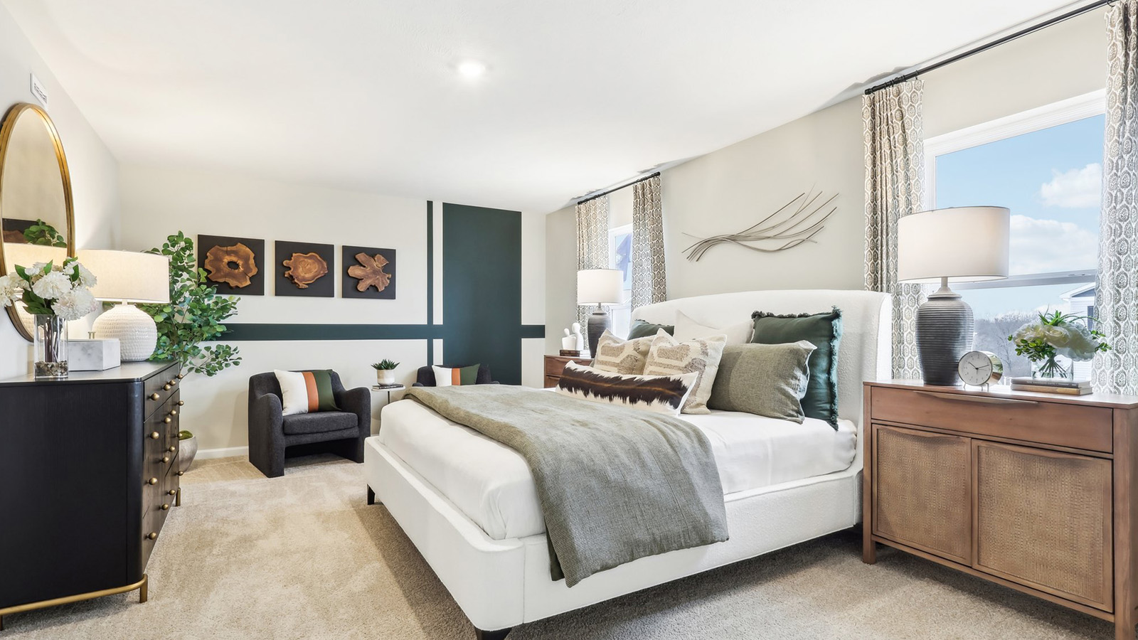 Primary bedroom suite