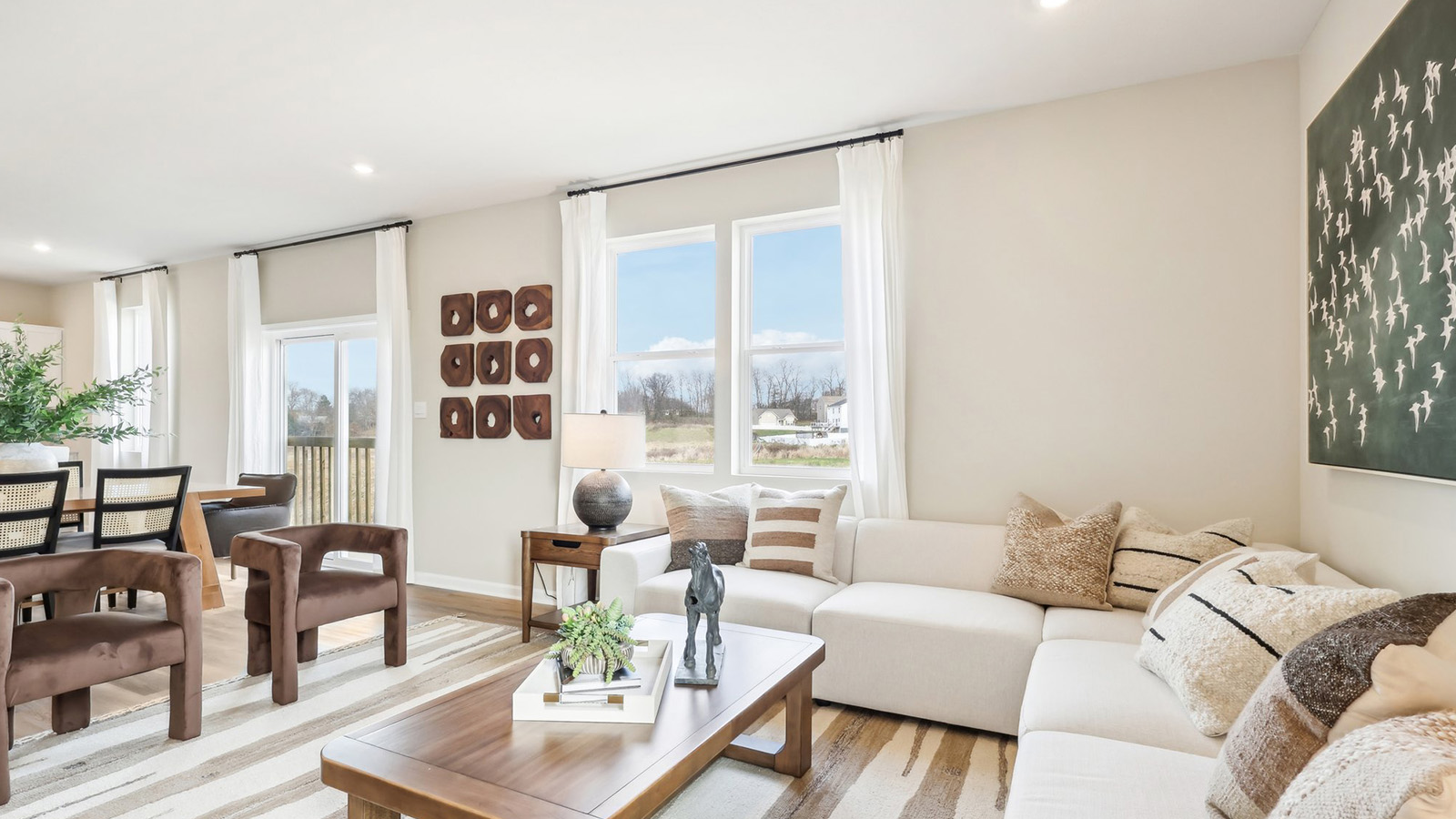 Living room area