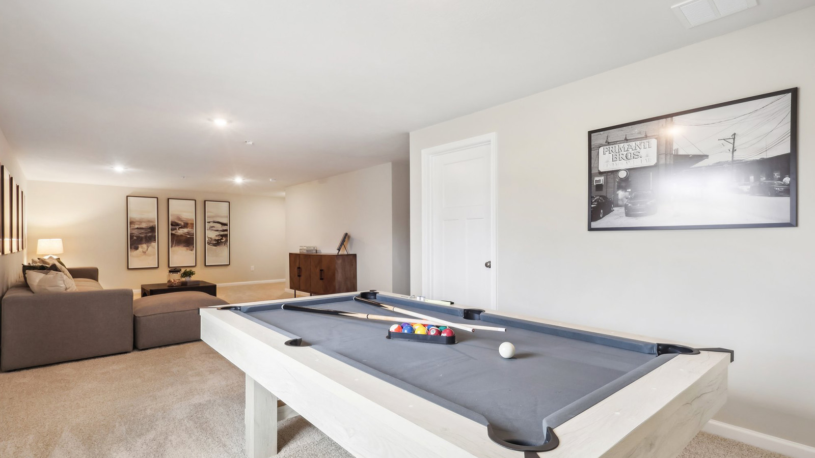 finished lower level