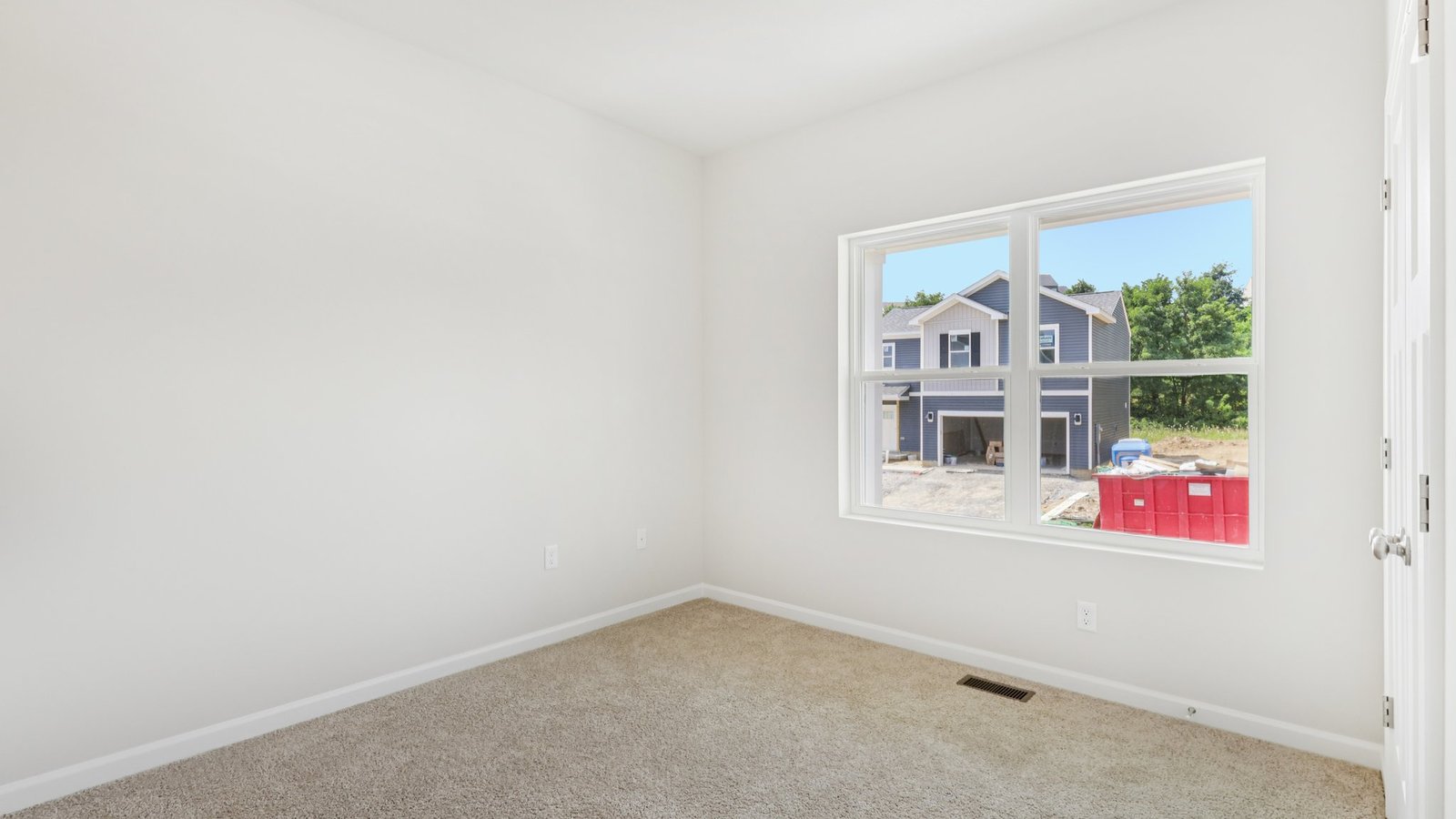Secondary bedroom with window