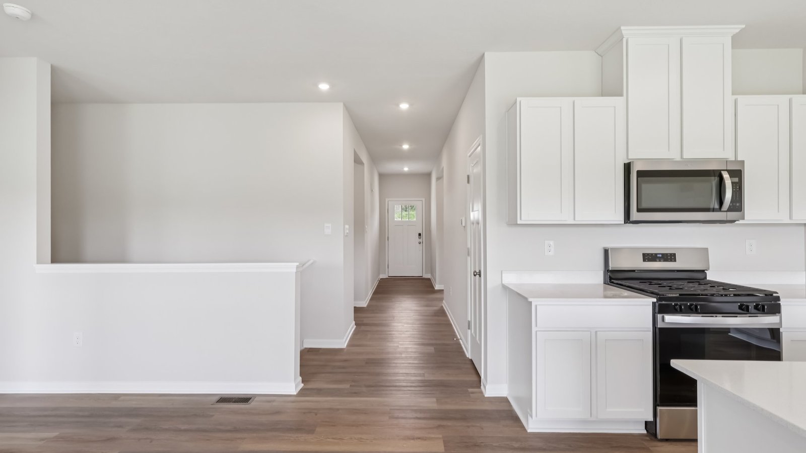 main level with optional basement