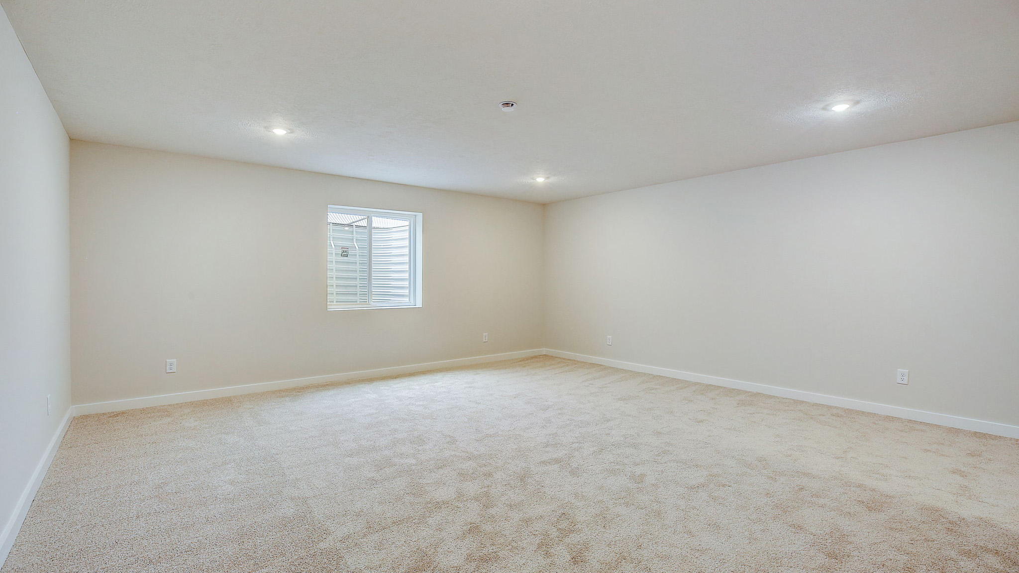 finished optional basement