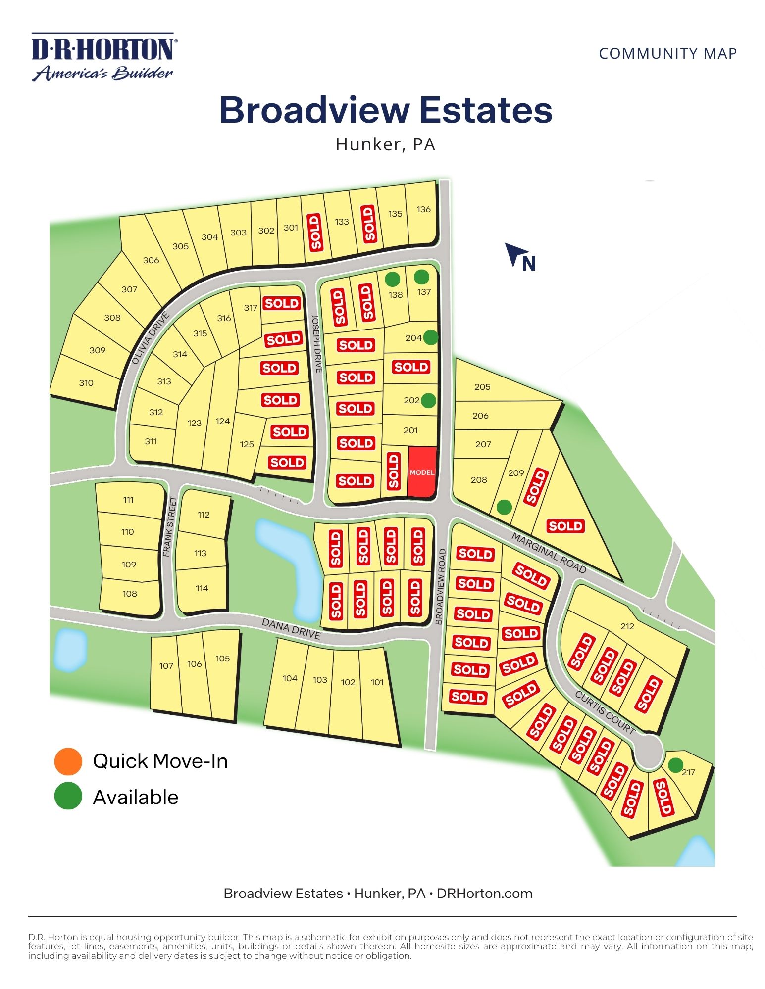 Static Lot Map