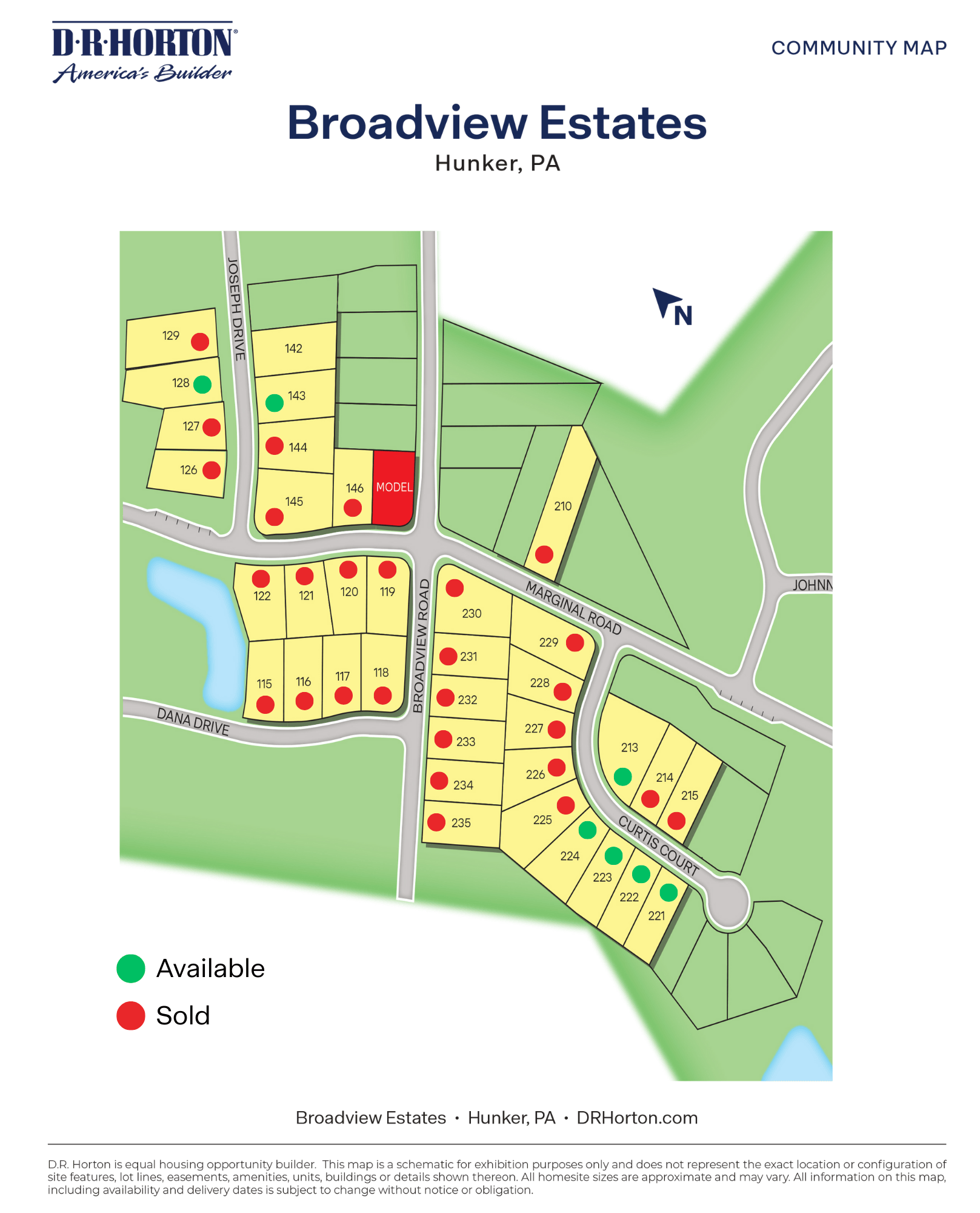Static Lot Map