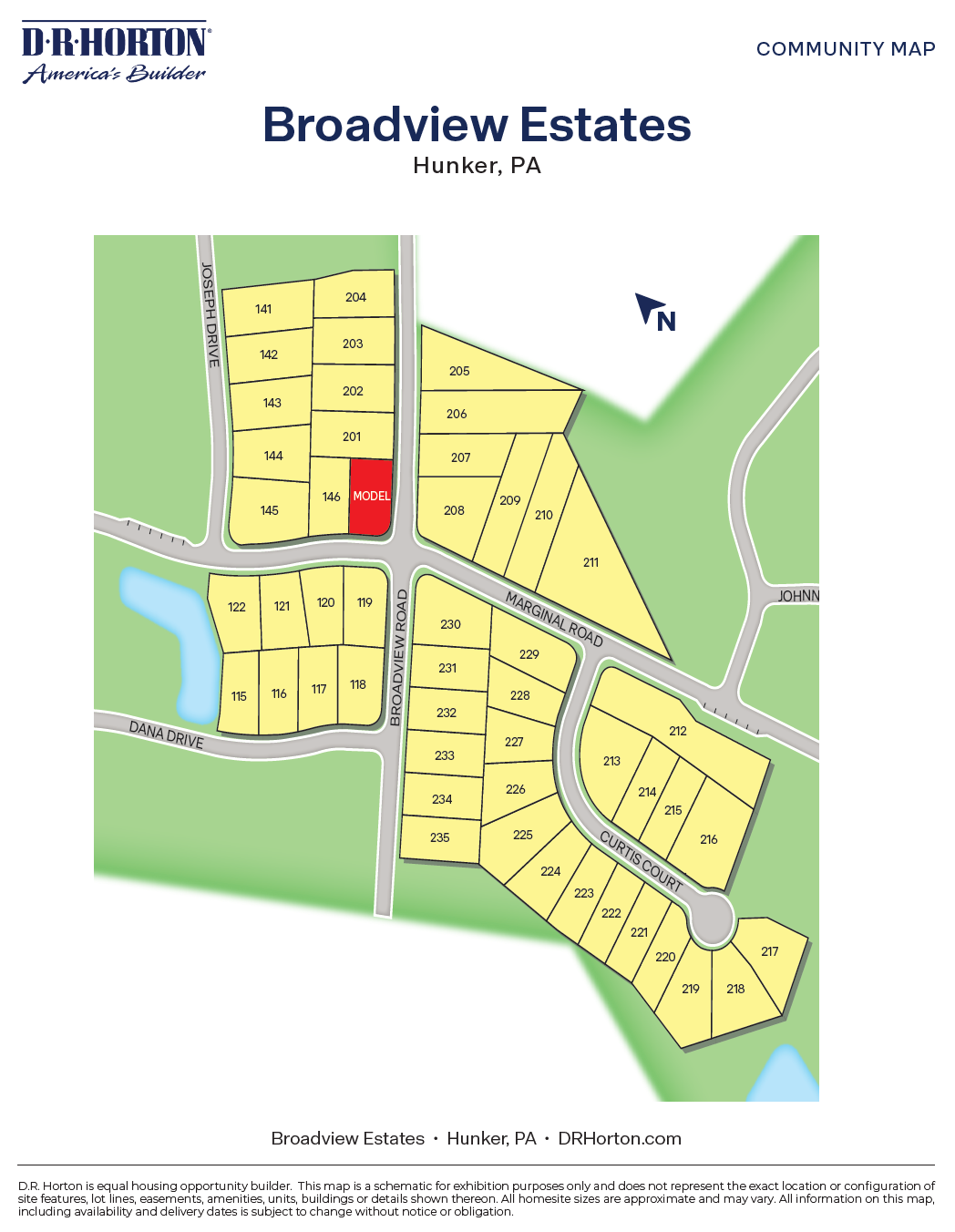 Static Lot Map