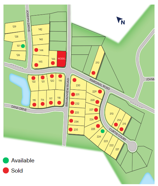 Static Lot Map