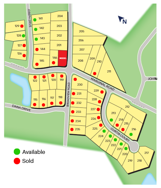 Static Lot Map