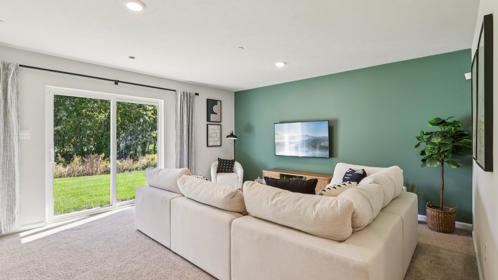 finished lower level