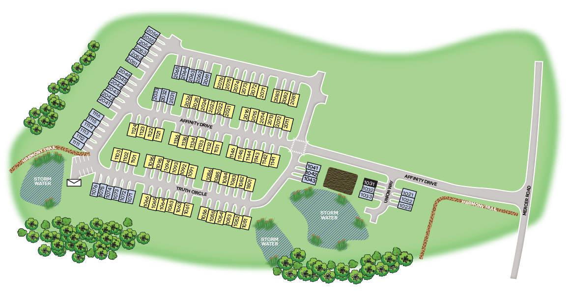 Static Lot Map