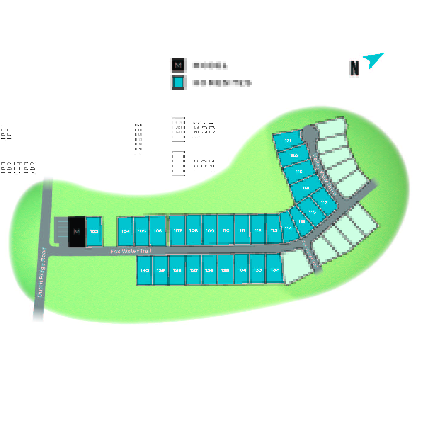 Static Lot Map