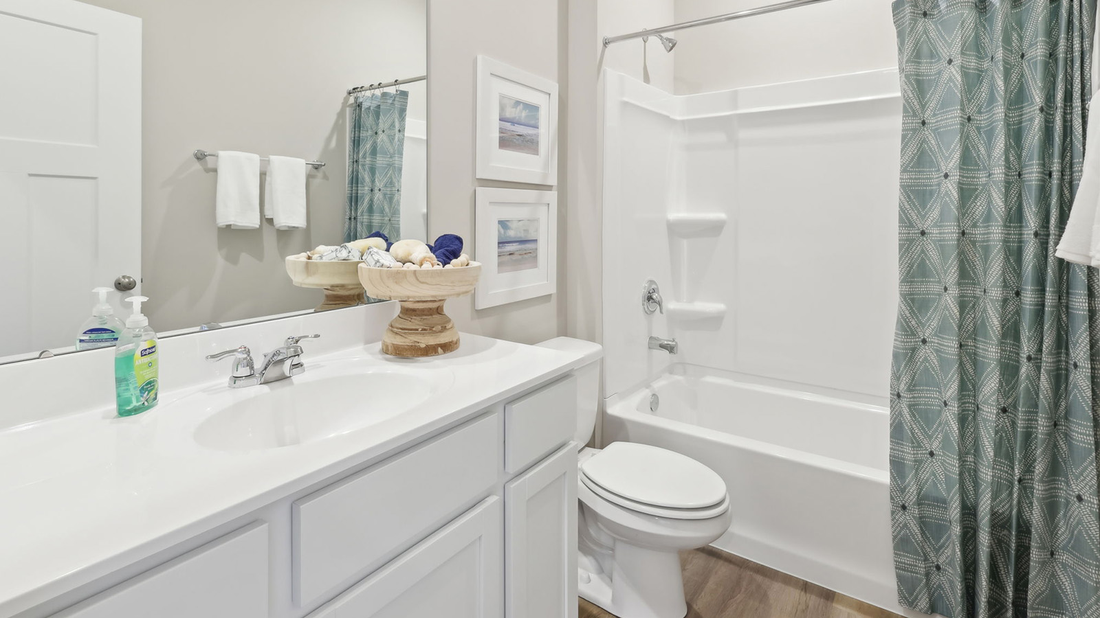 Secondary bathroom