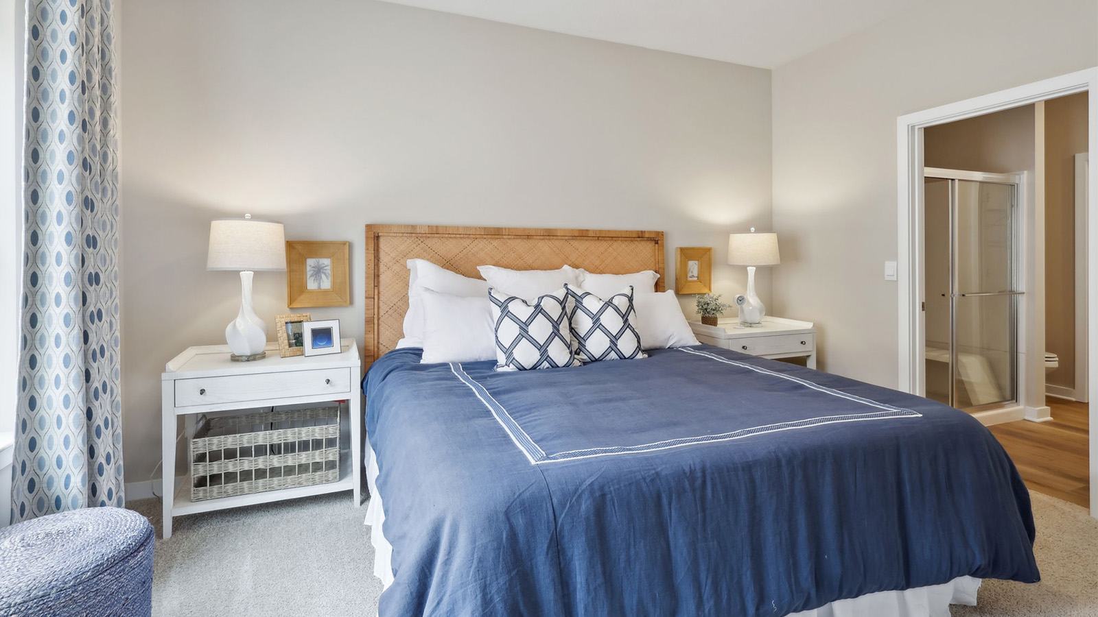 Primary bedroom suite