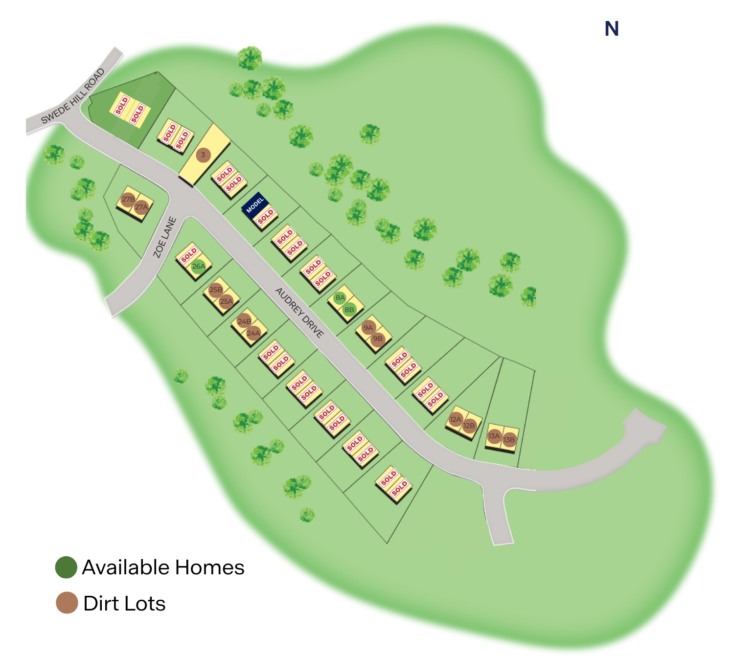 Static Lot Map