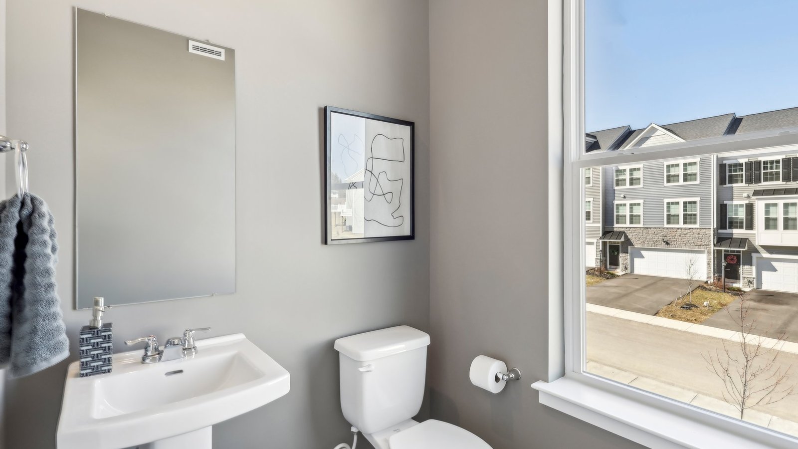 Half bath on main level