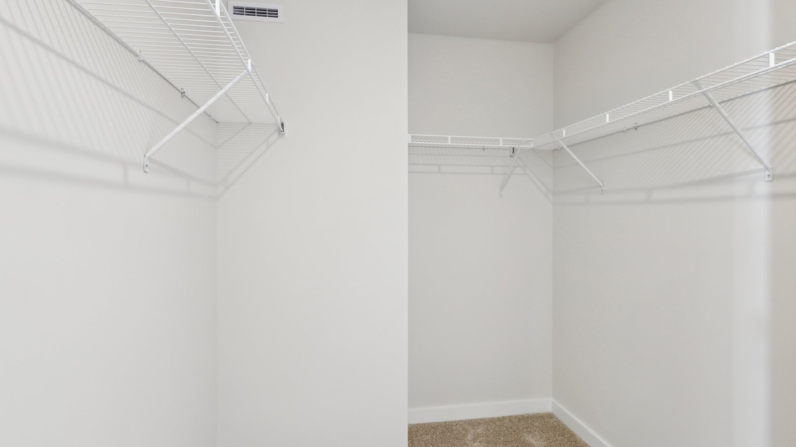 Primary walk-in closet