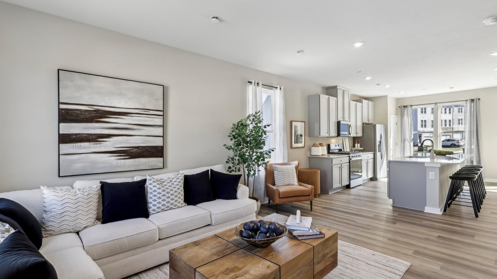 Living room area