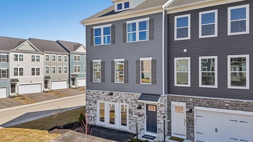 Exterior of Regent townhome