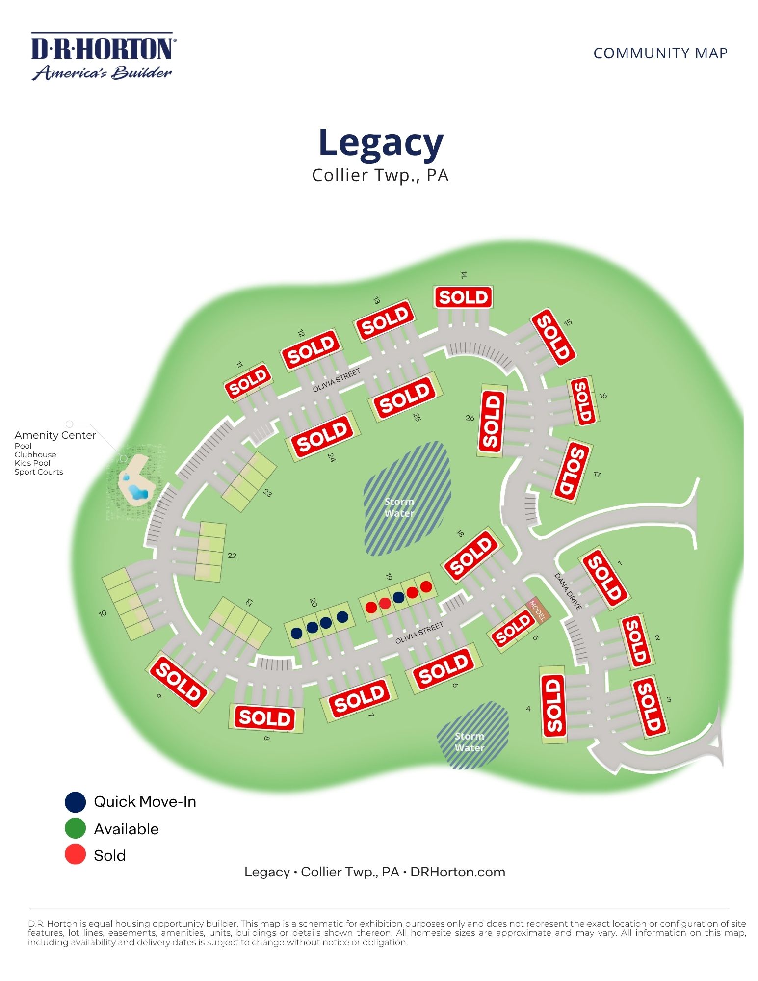Static Lot Map