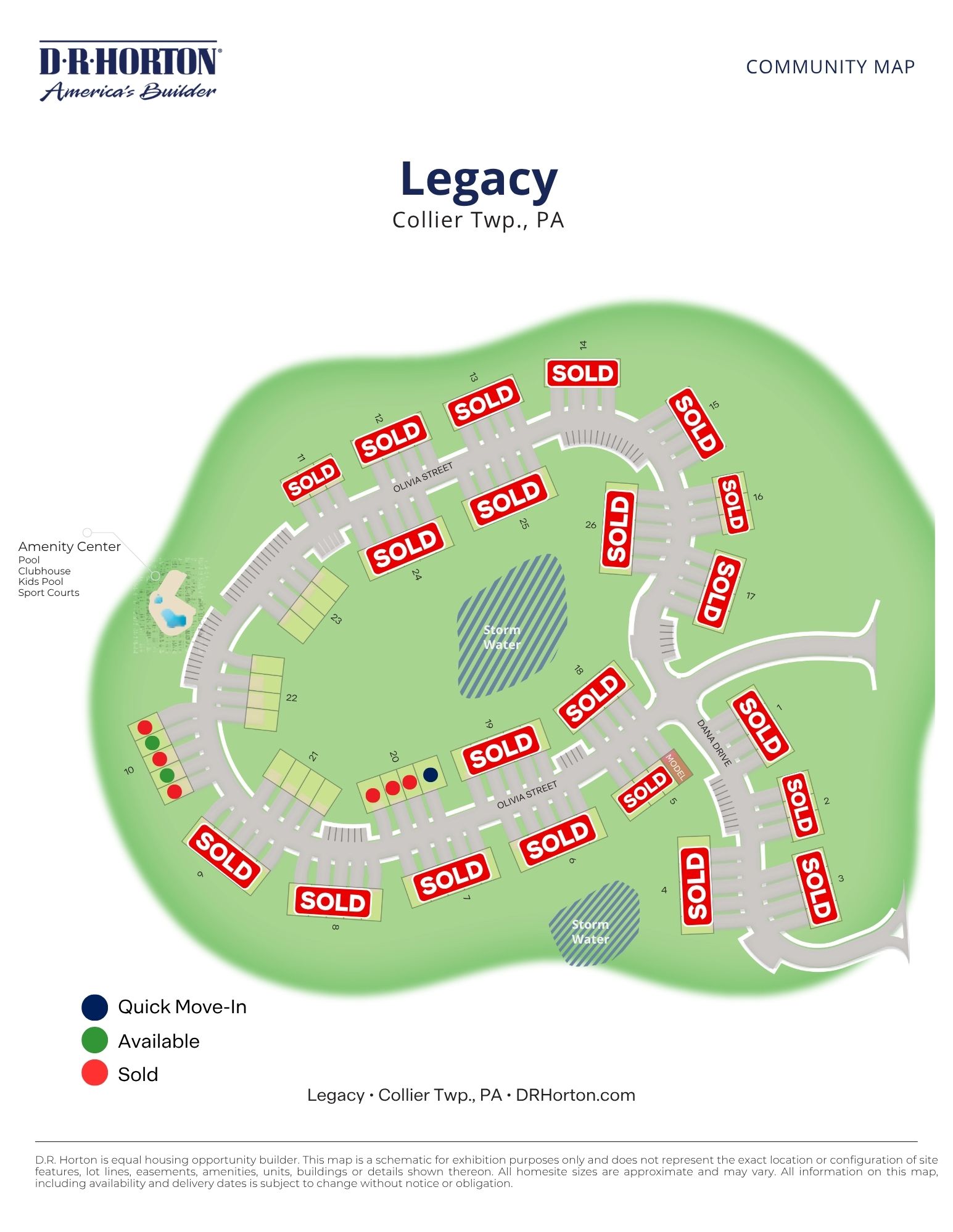 Static Lot Map