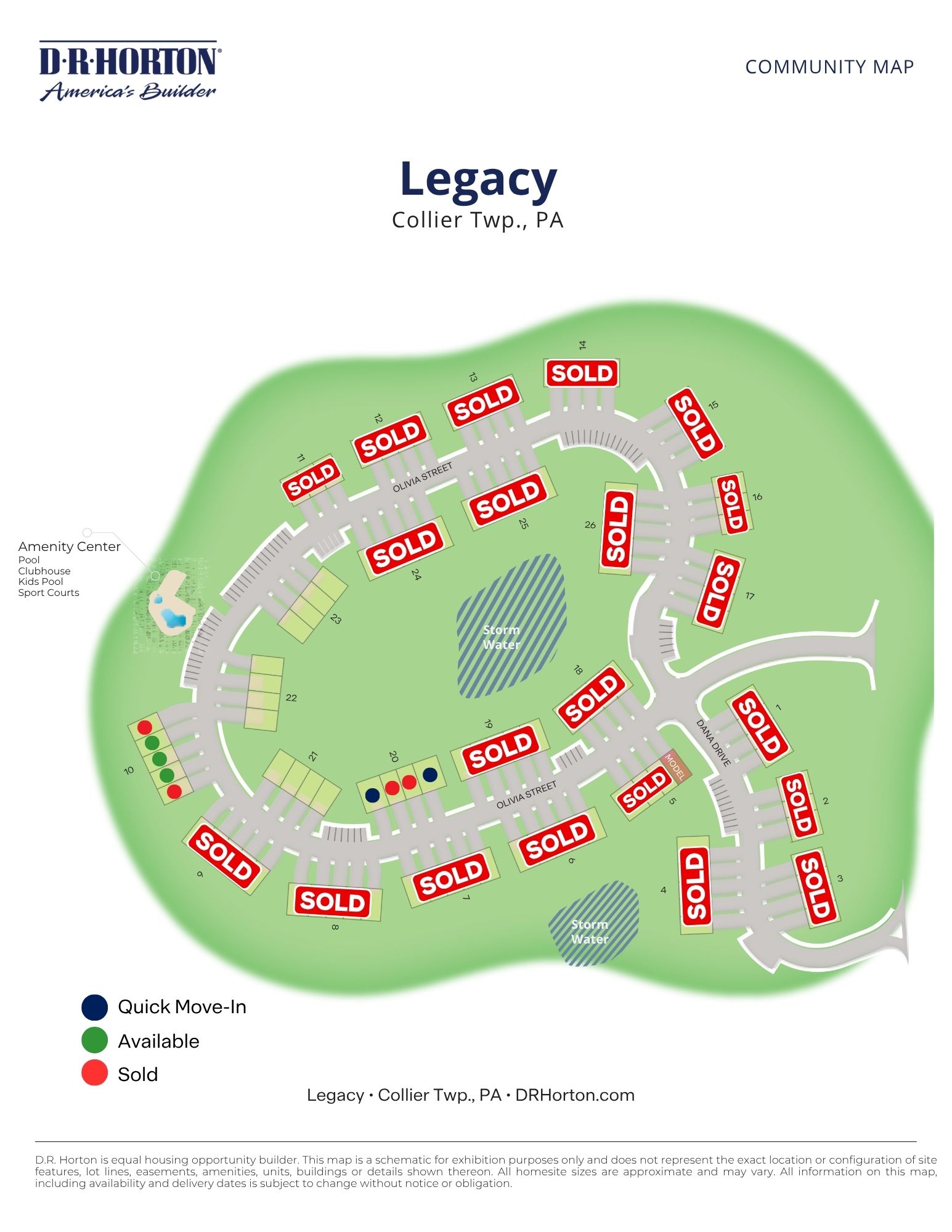 Static Lot Map