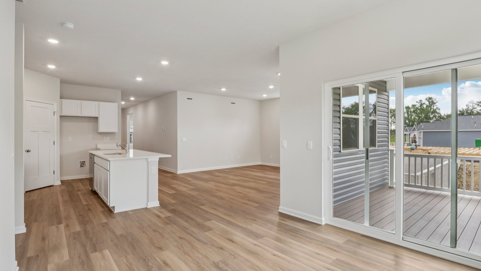 Dining area off of kitchen