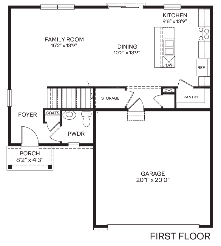 first floor