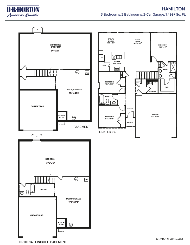 hamilton with basement