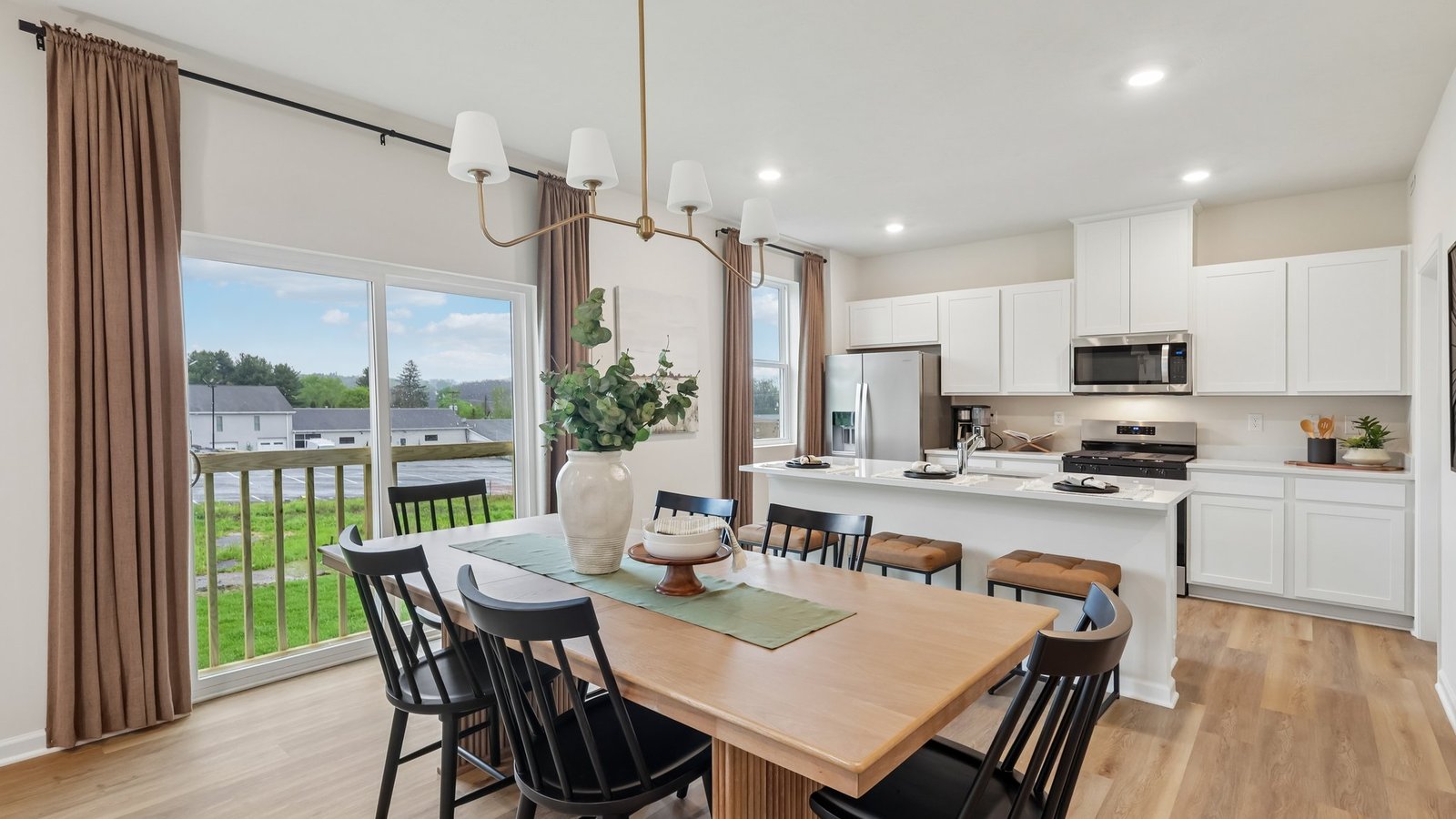 Casual dining space