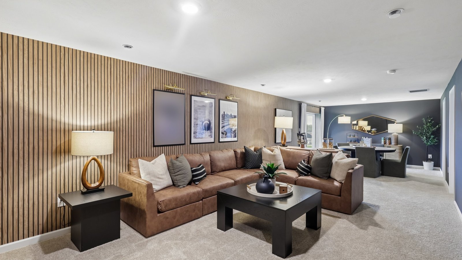 Finished basement