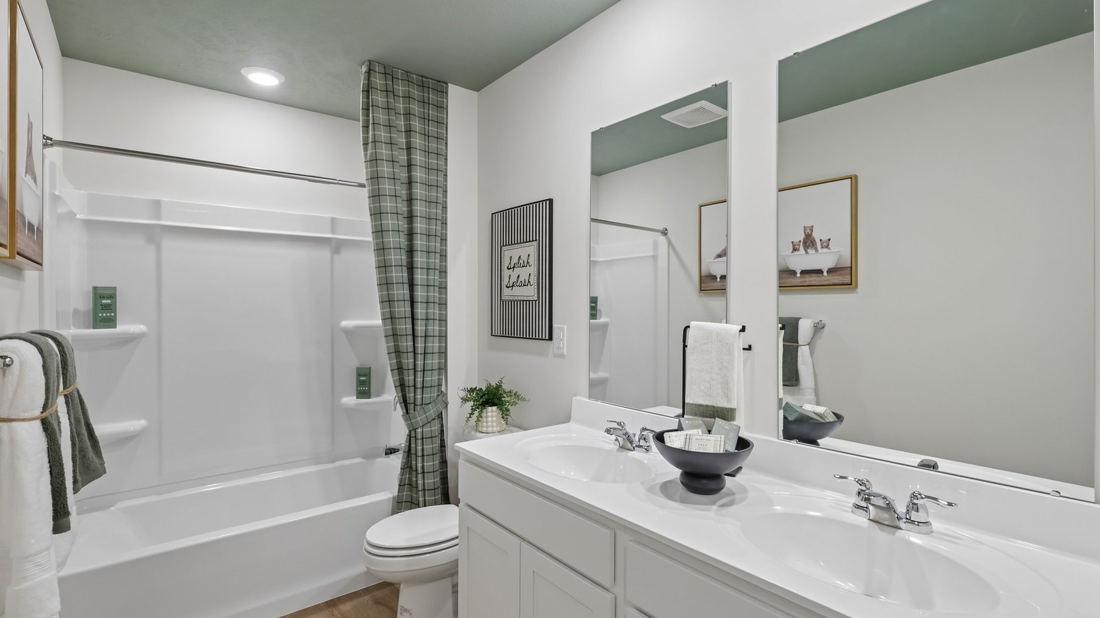 Secondary bathroom