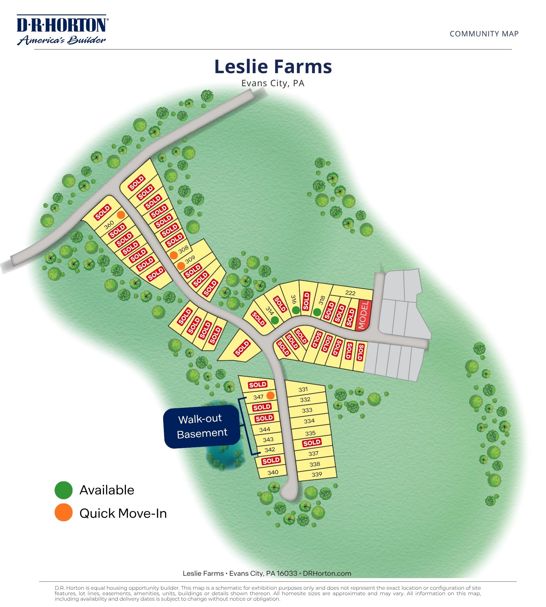 Static Lot Map