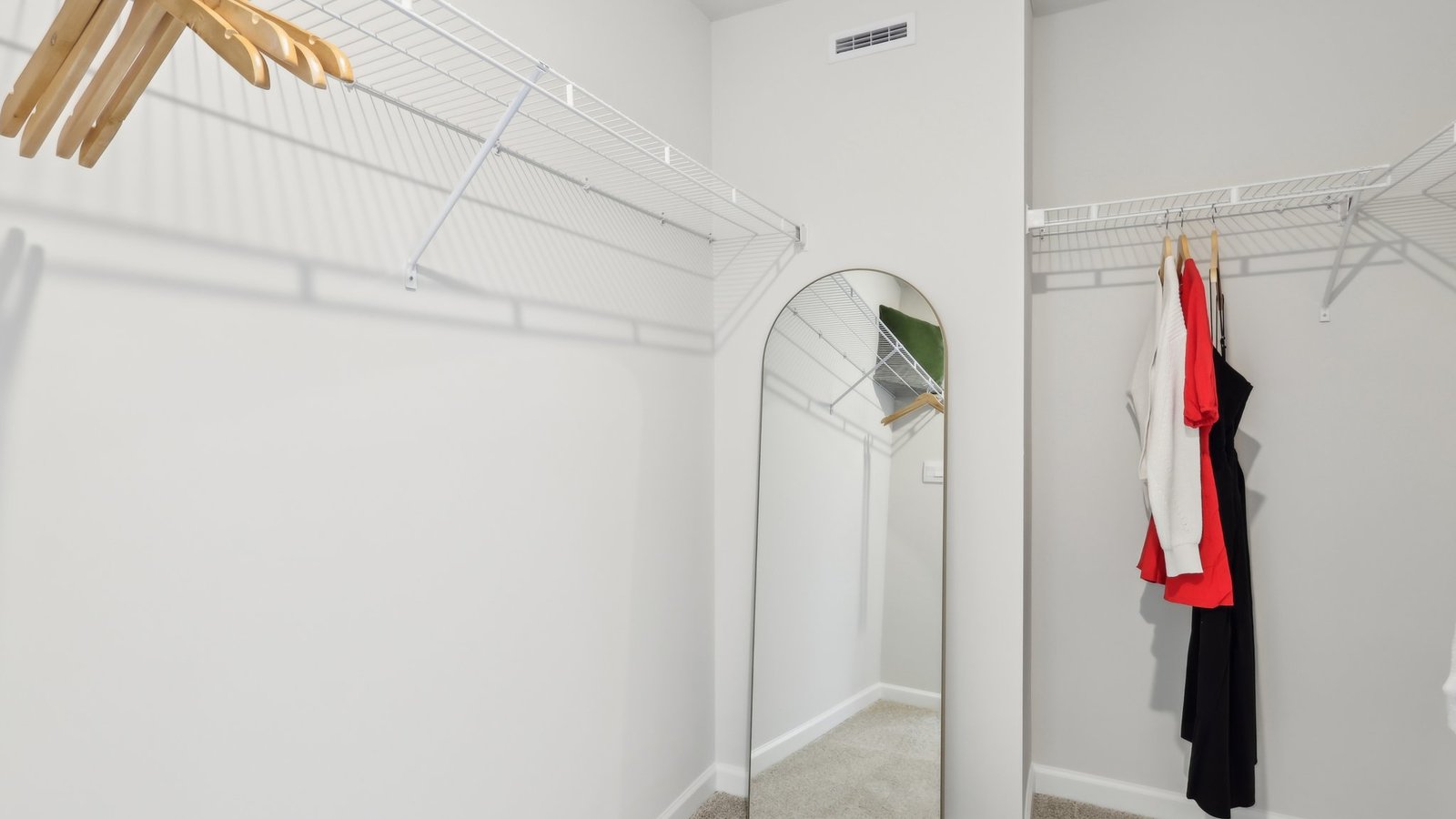 Primary walk-in closet
