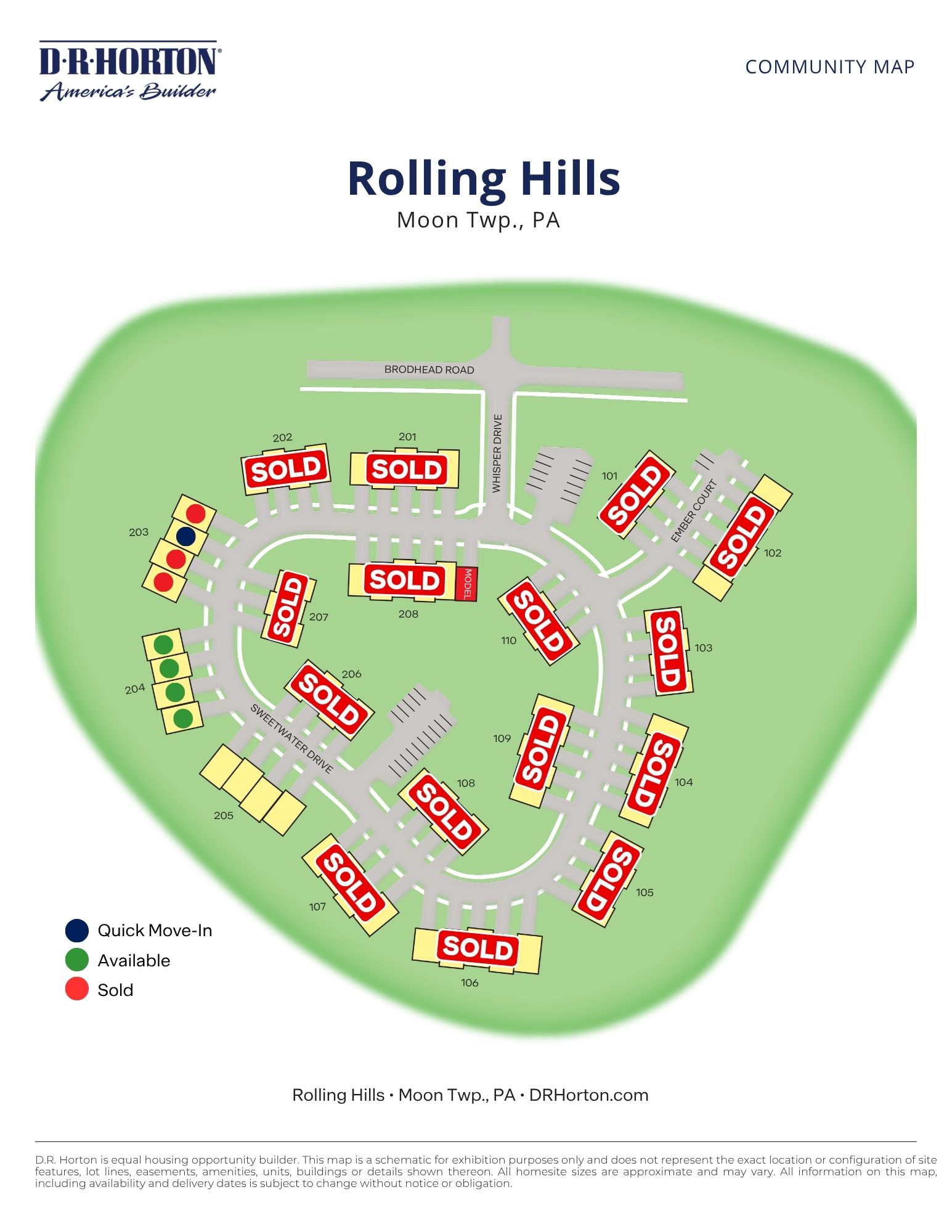 Static Lot Map