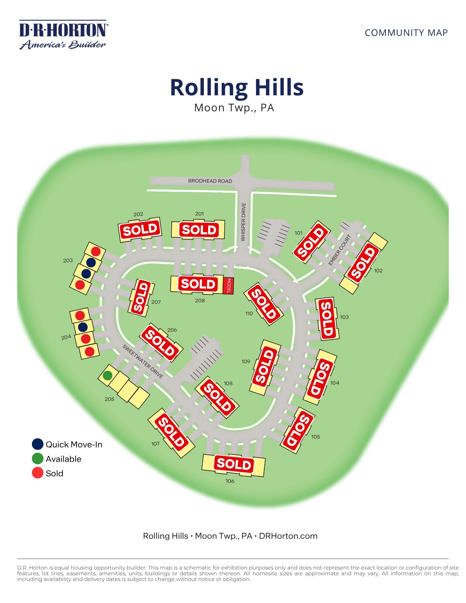 Static Lot Map