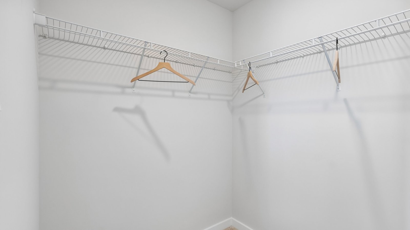 Secondary bedroom walk-in closet