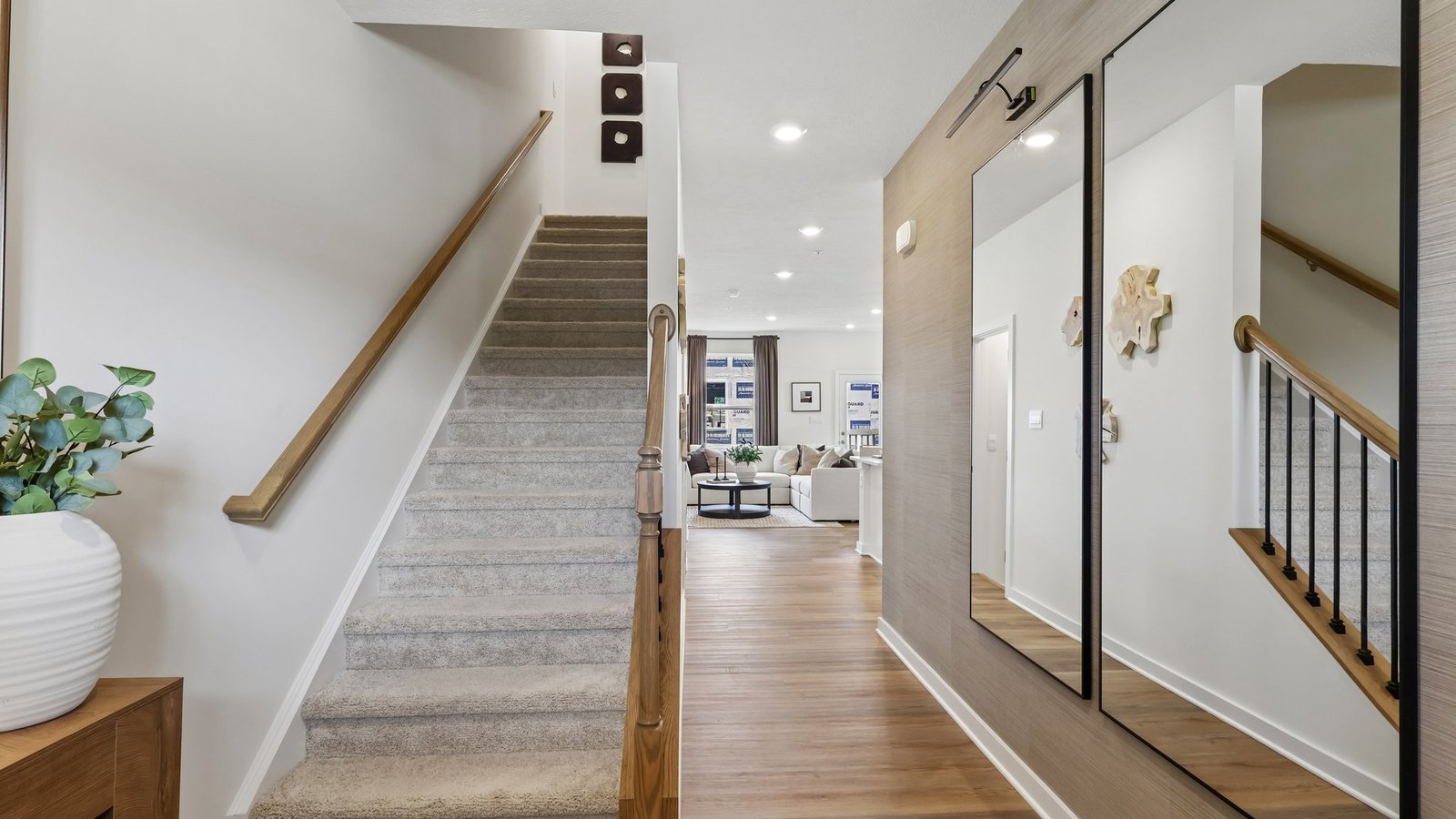 Entry way and steps to second floor
