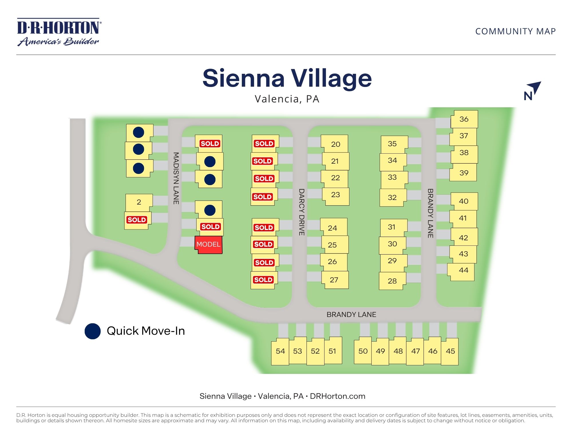 Static Lot Map