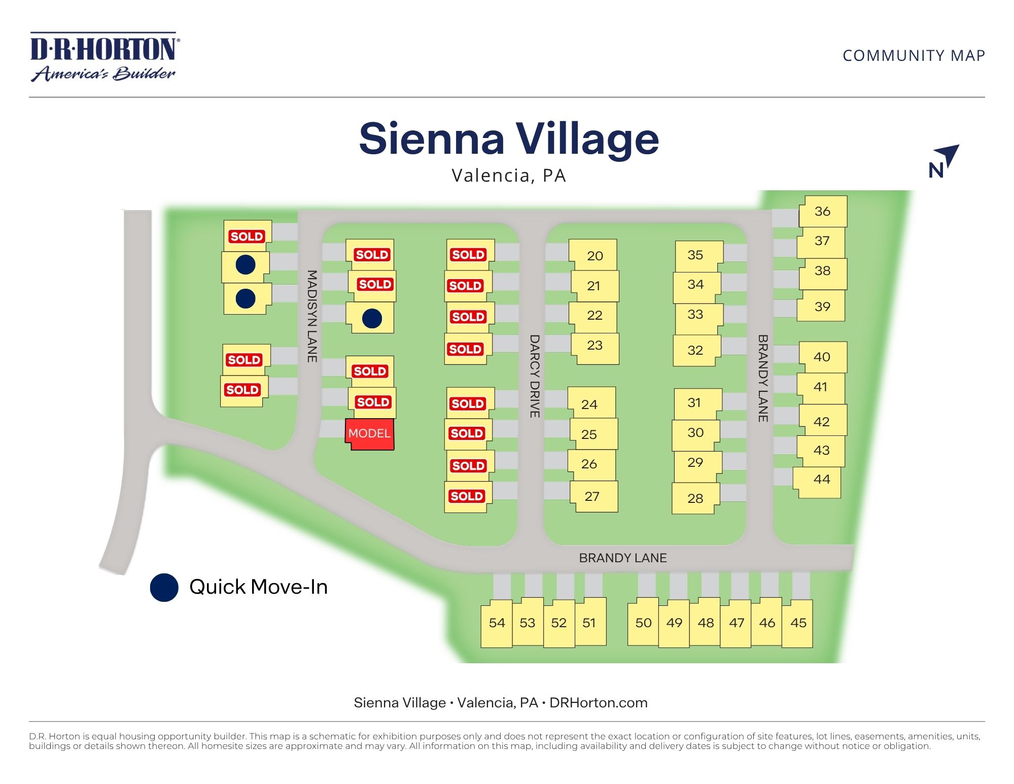 Static Lot Map