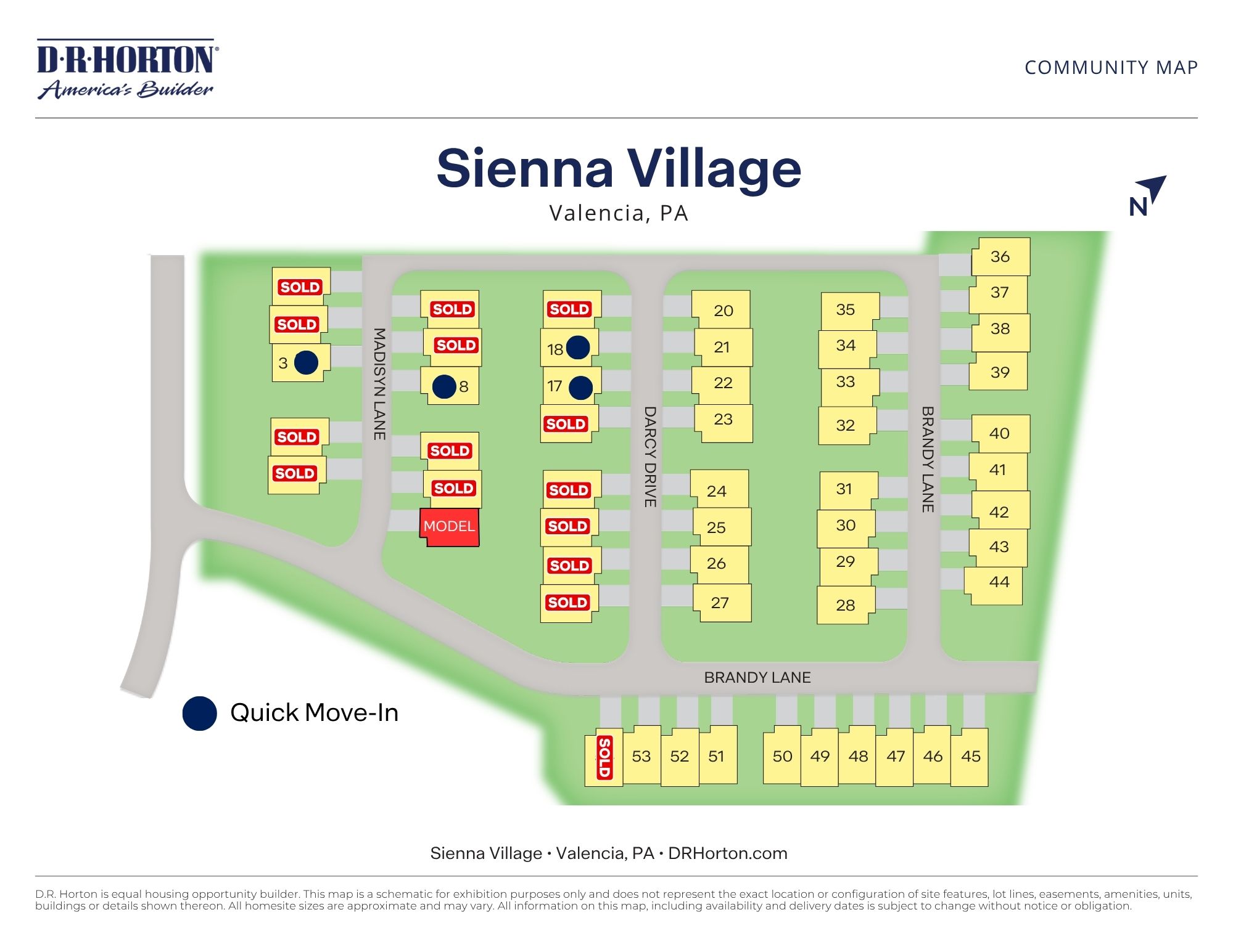 Static Lot Map