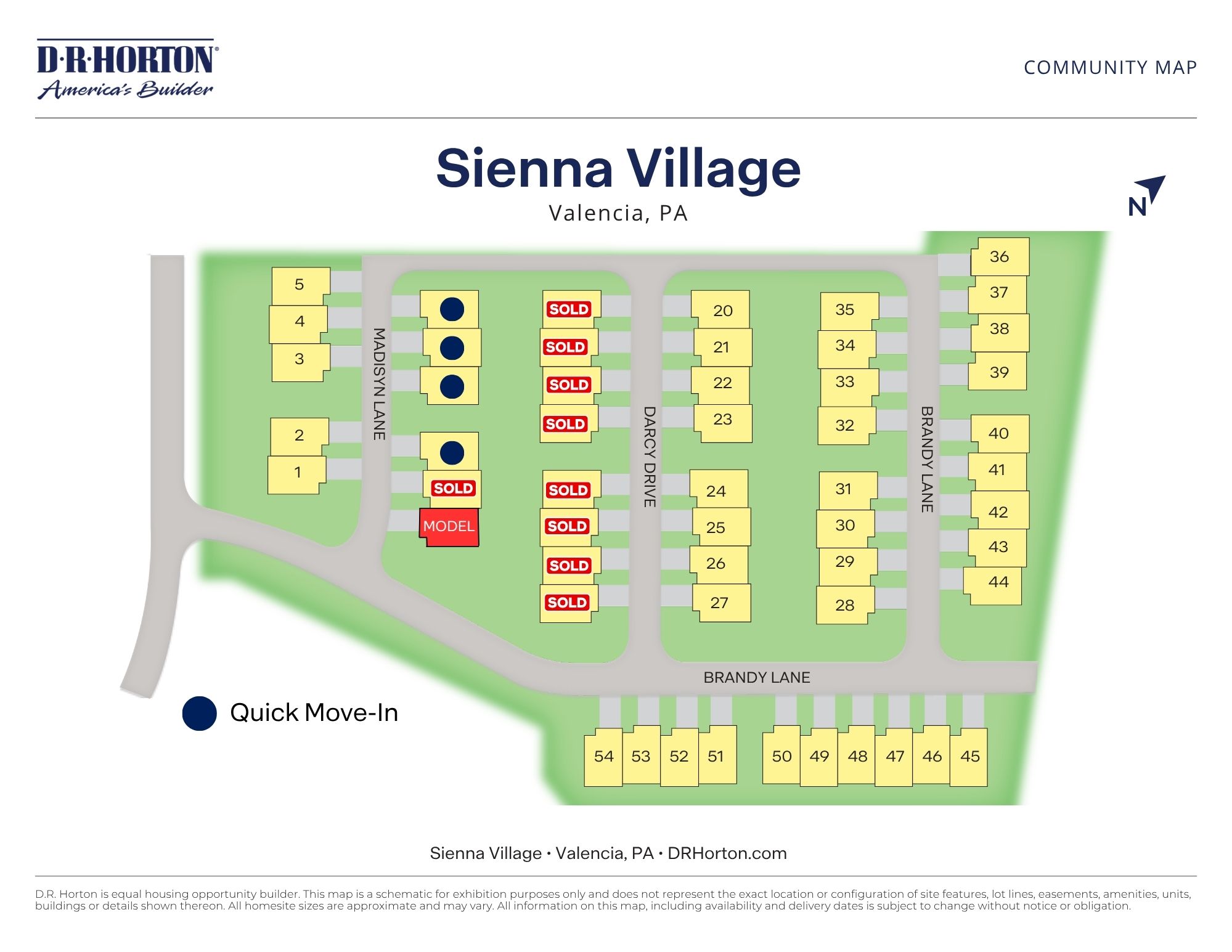 Static Lot Map