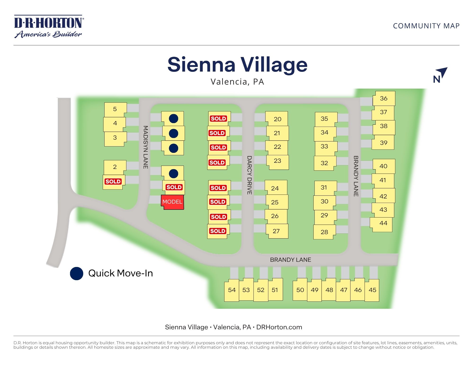Static Lot Map