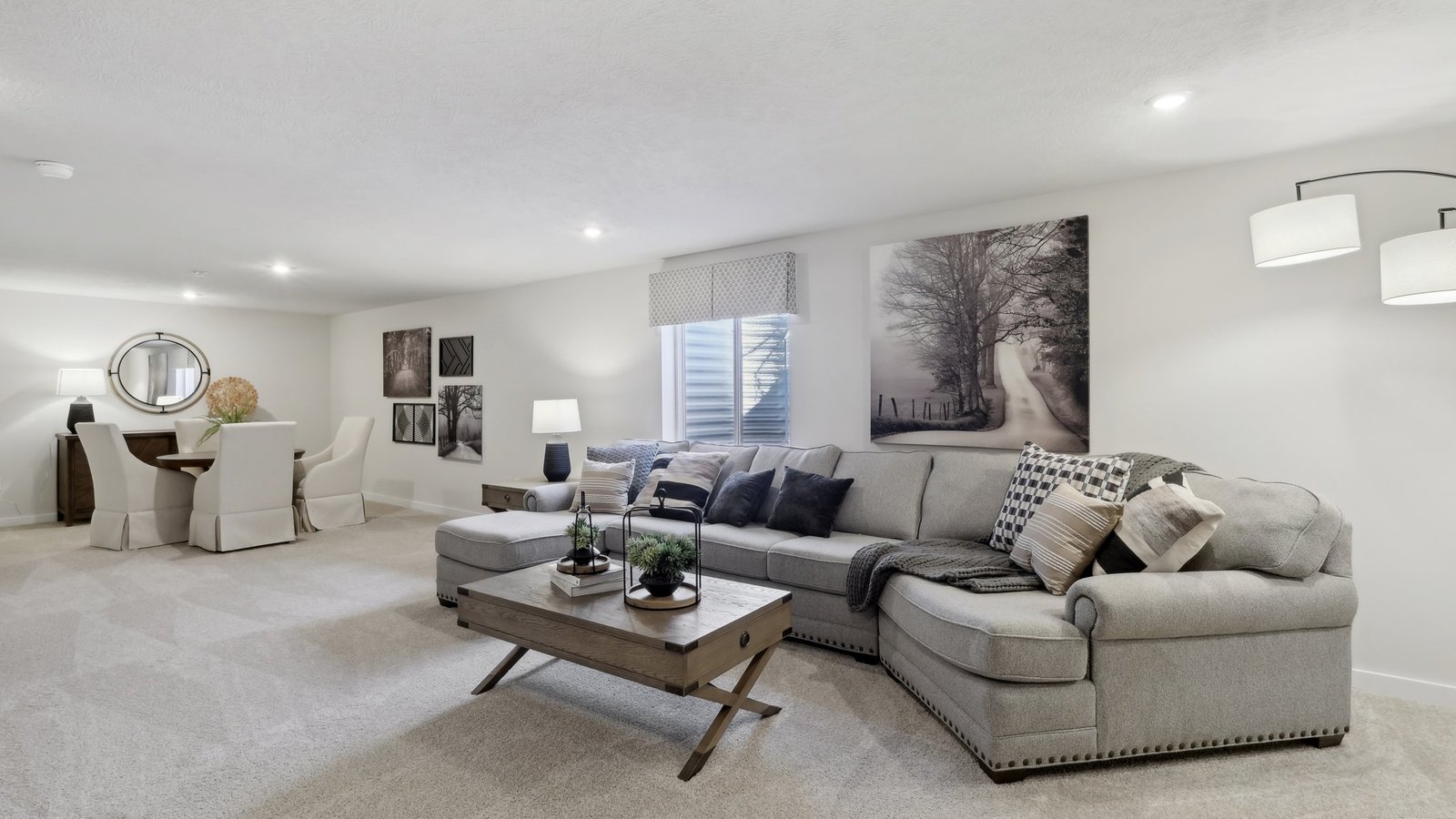 finished lower level