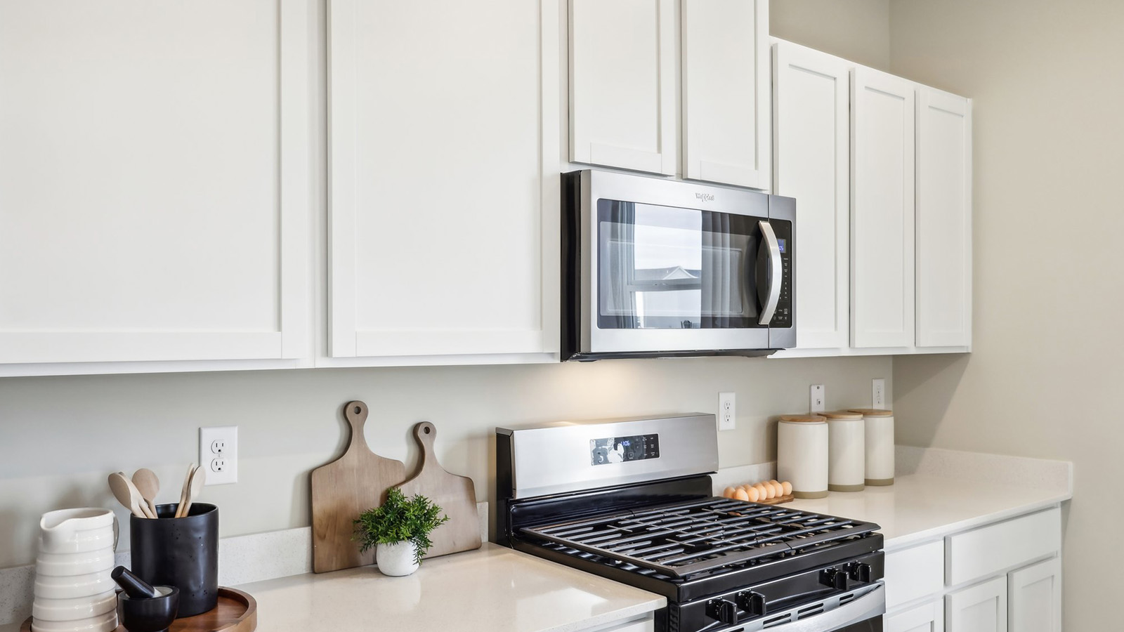 kitchen with stainless steel appliances