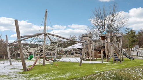 South Park wooden playground