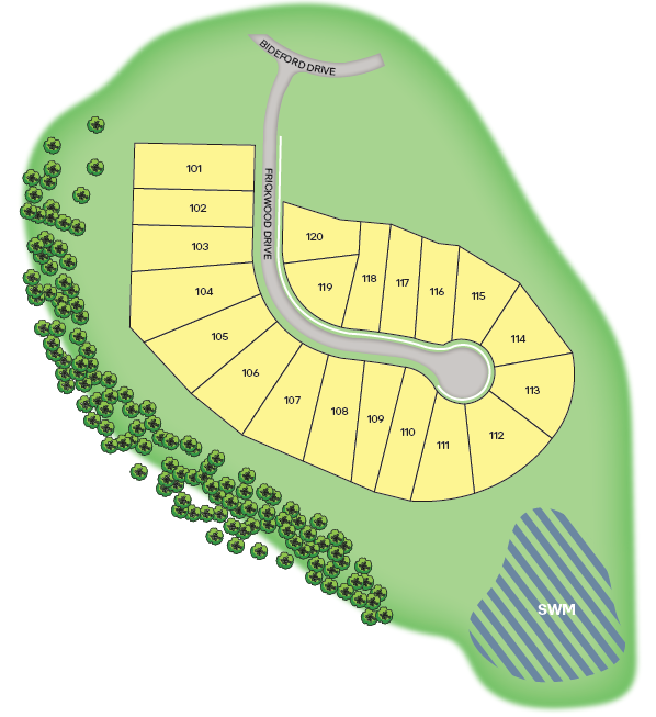 Static Lot Map